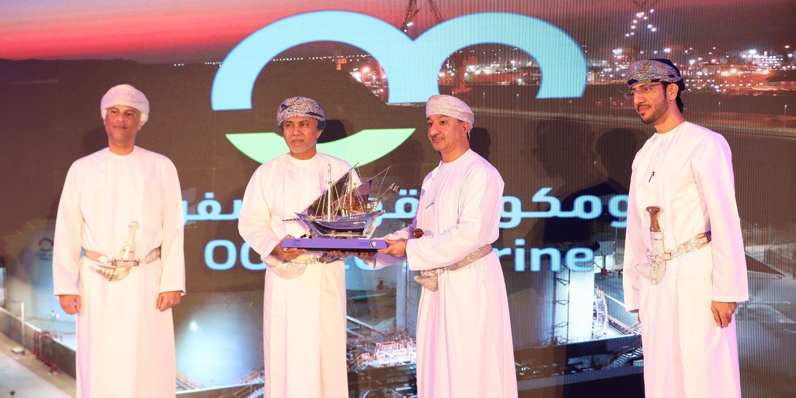 Inauguration of the OOMCO Marine bunker terminal at Port of Duqm